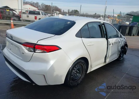 2020 Toyota Corolla Le from USA, damaged, VIN 5YFEPRAE1LP114213